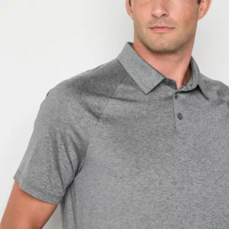 Xersion Activated Cooling Mens Regular Fit Short Sleeve Polo Shirt