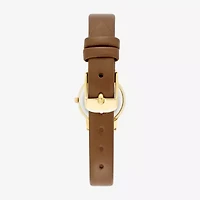 Armitron Womens Brown Leather Strap Watch 75 2447chgphy