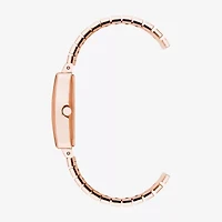 Armitron Womens Rose Goldtone Stainless Steel Expansion Watch 75 5864bmrg