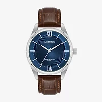 Armitron Mens Gray Stainless Steel Bracelet Watch 20 5526nvsv