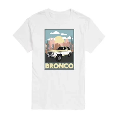 Mens Short Sleeve Ford Bronco Graphic T-Shirt
