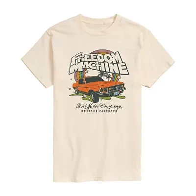 Mens Short Sleeve Ford Mustang Graphic T-Shirt