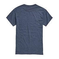 Mens Short Sleeve Fishing Graphic T-Shirt