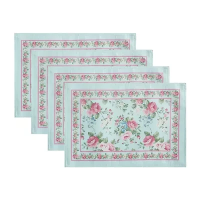 Elrene Home Fashions Vintage Floral Garden 4-pc. Placemat