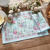 Elrene Home Fashions Vintage Floral Garden 4-pc. Napkins