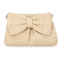 Gunne Sax by Jessica McClintock Vivienne Bow Clutch Evening Bag