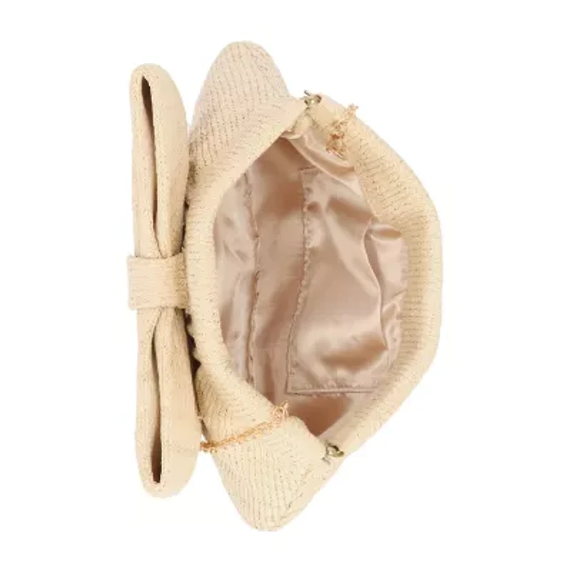 Gunne Sax by Jessica McClintock Vivienne Bow Clutch Evening Bag