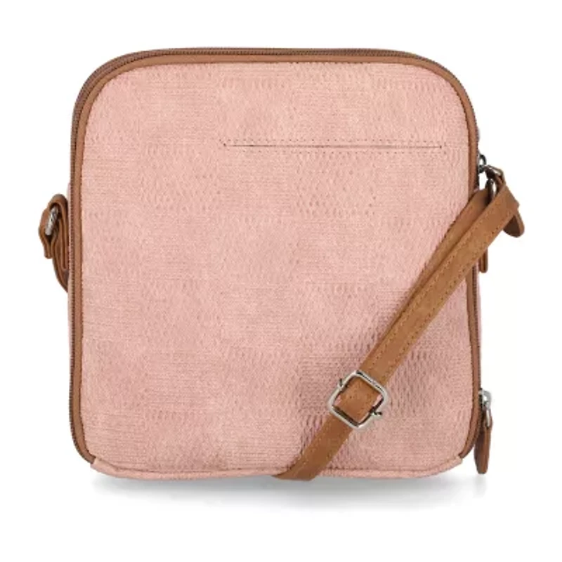 Multi Sac North/South Zip Around Crossbody Bag