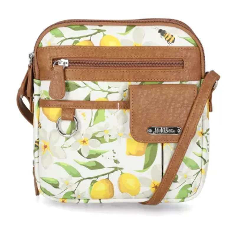 Multi Sac North/South Zip Around Crossbody Bag