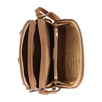 Multi Sac North/South Zip Around Crossbody Bag