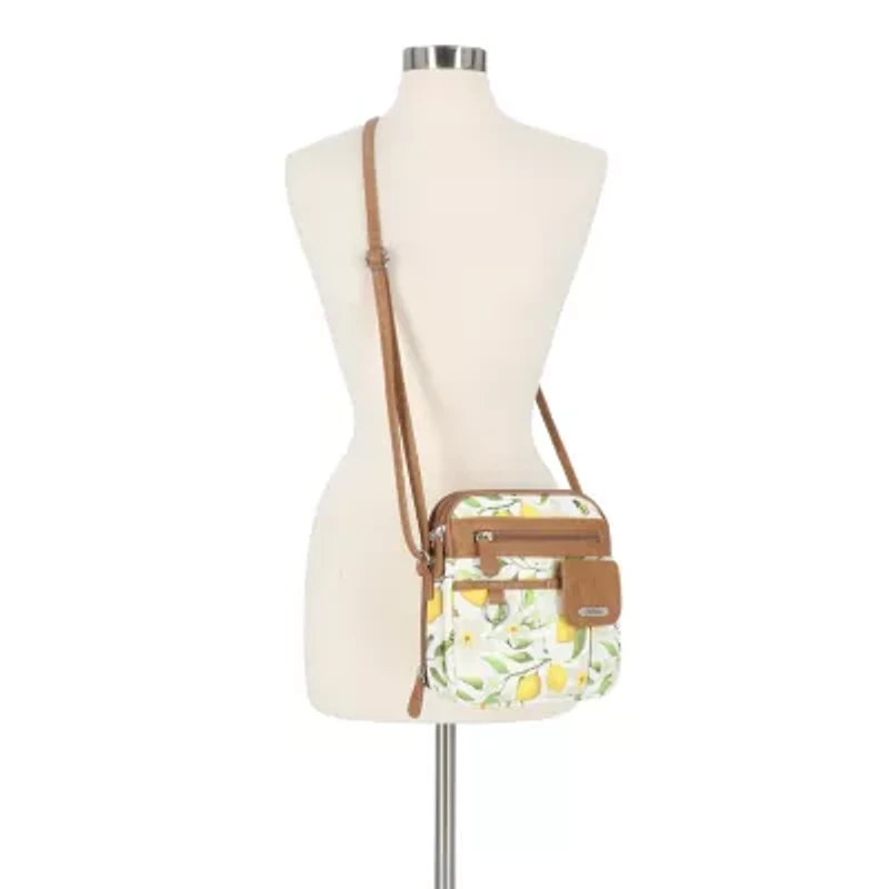 Multi Sac North/South Zip Around Crossbody Bag