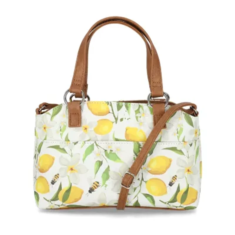 Multi Sac Olivia Floral Print Satchel