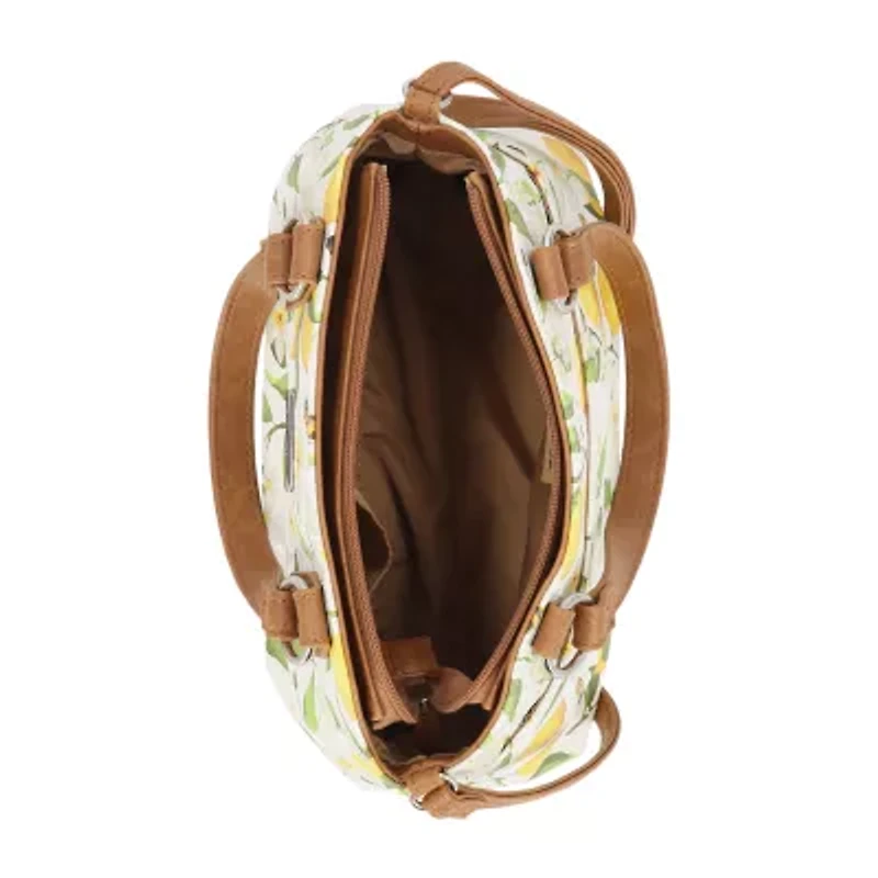 Multi Sac Olivia Floral Print Satchel