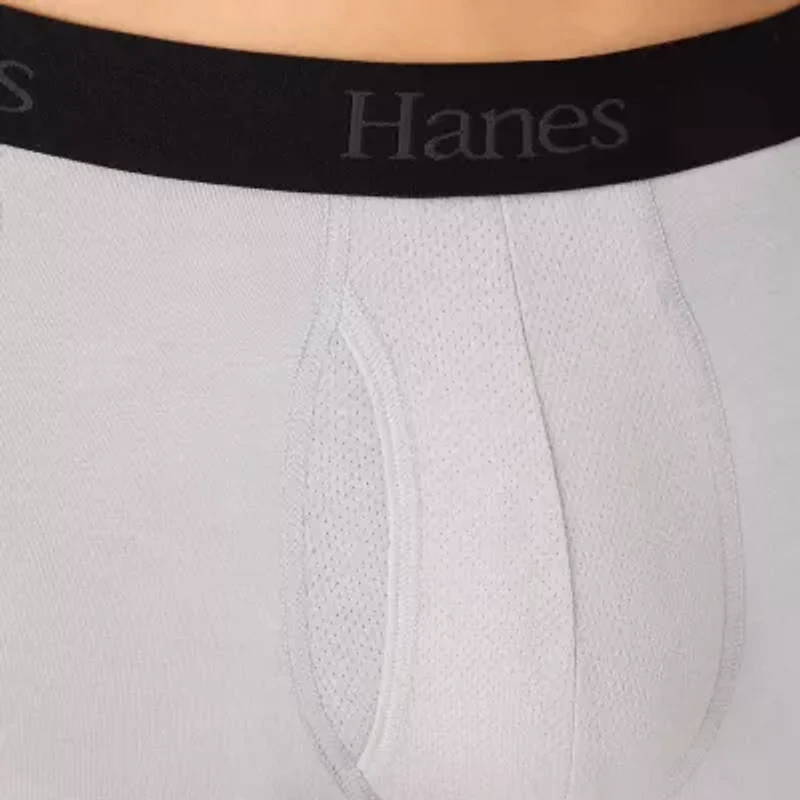 Hanes Mens 3 Pack Support Pouch Boxer Briefs Ufsbq3