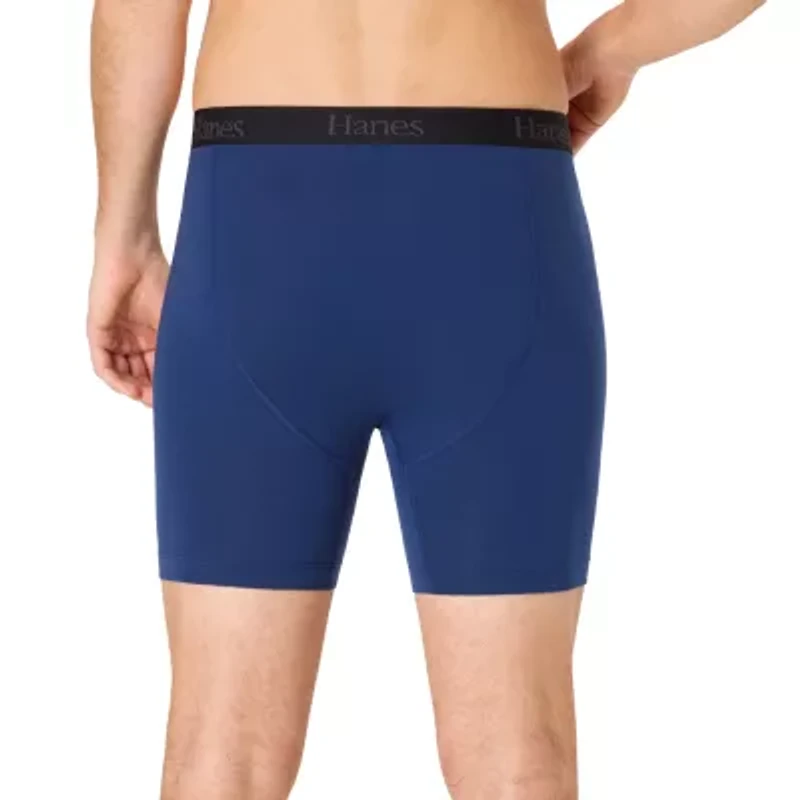 Hanes® Men's Ultimate 3-Pack Comfort Flex Fit® Boxer Briefs Underwear with Total Support Pouch™ Ufsbr3