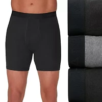 Hanes® Men's Big & Tall Ultimate 3-Pack ComfortSoft® Boxer Briefs Underwear 7703b3