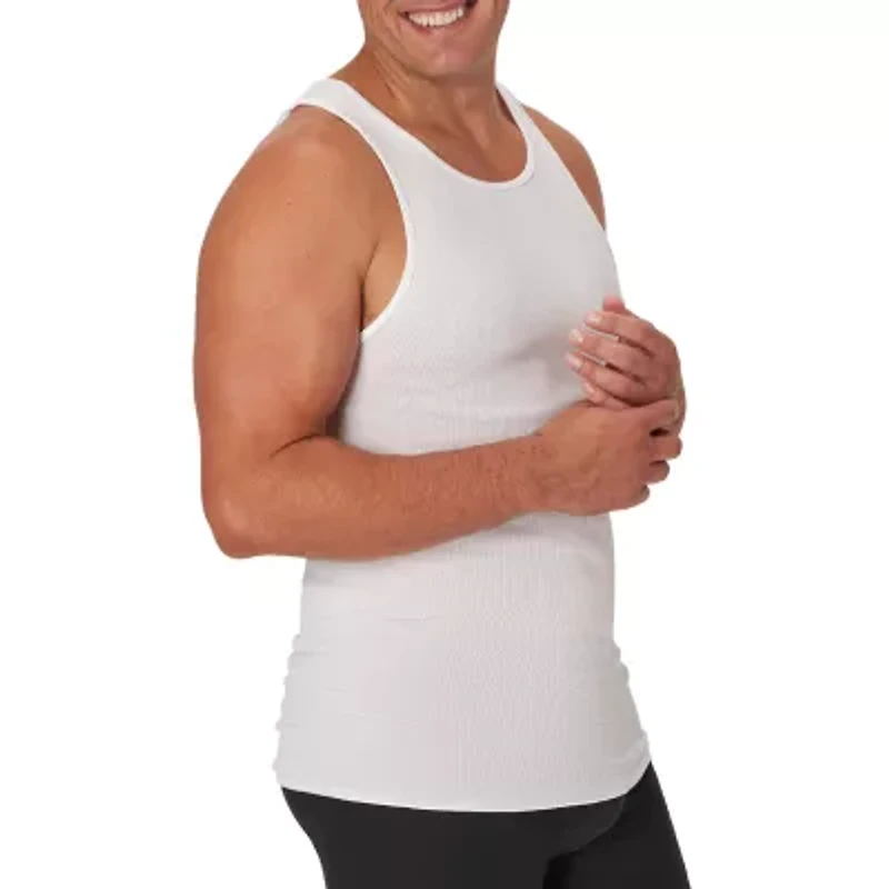Hanes® Men's Big & Tall Ultimate 3+1 Bonus Pack ComfortSoft® Tank Top Undershirts