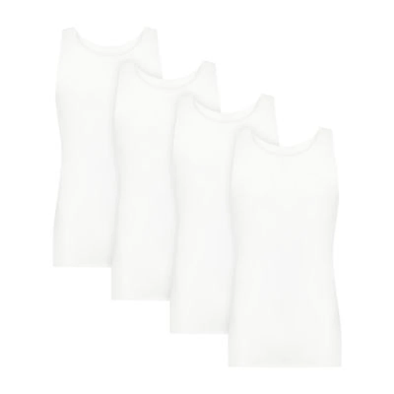 Hanes® Men's Big & Tall Ultimate 3+1 Bonus Pack ComfortSoft® Tank Top Undershirts