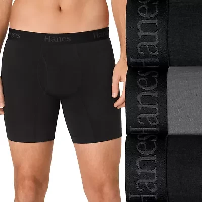 Hanes® Men's Ultimate 3-Pack Comfort Flex Fit® Boxer Brief Underwear Ucfba3