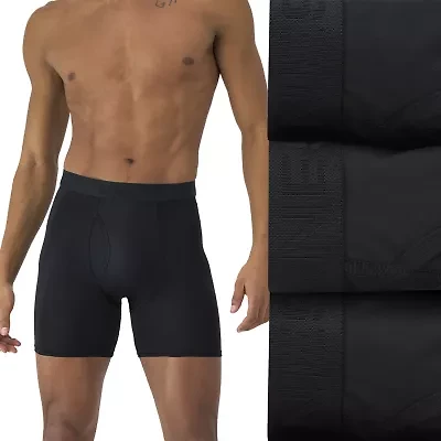 Hanes® Men's Ultimate 3-Pack Comfort Sport Boxer Briefs Underwear