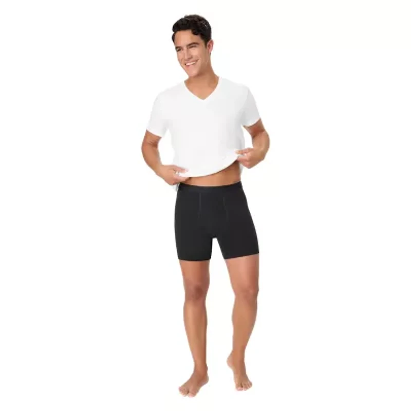 Hanes Mens 3 Pack Boxer Briefs Ubbbb3