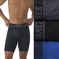 Hanes Mens 3 Pack Boxer Briefs Umslf3