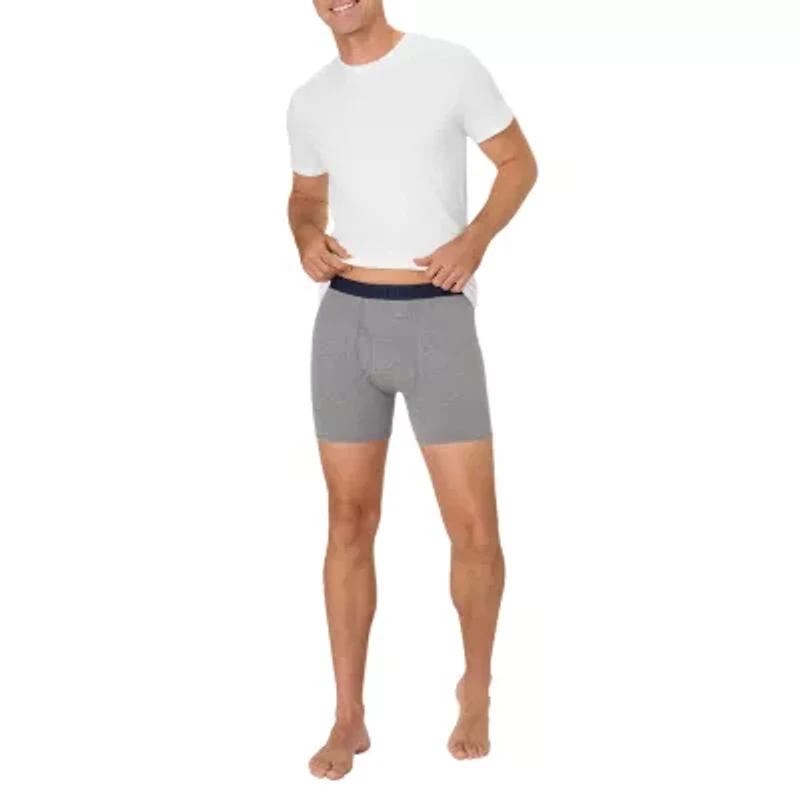 Hanes Mens 3 Pack Boxer Briefs Ubbbb3