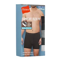 Hanes Mens Big 3 Pack Boxer Briefs Ufsxy3
