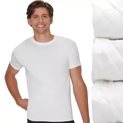 Hanes Mens Sleeveless U Neck Moisture Wicking T-Shirt