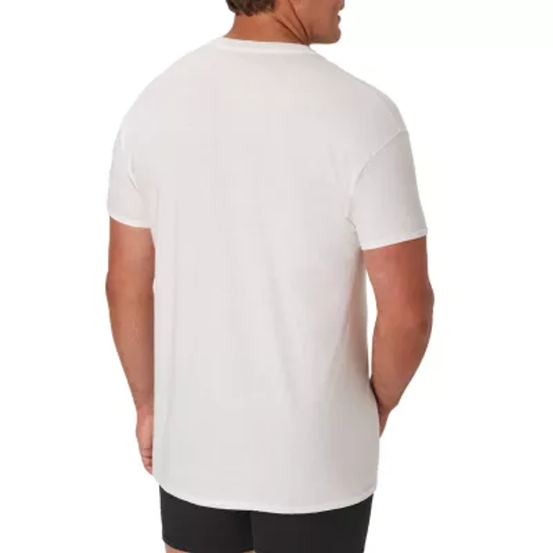 Hanes® Men's Big & Tall Ultimate 3-Pack ComfortSoft® Crewneck T-Shirts Undershirts 787BM3