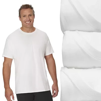 Hanes® Men's Big & Tall Ultimate 3-Pack ComfortSoft® Crewneck T-Shirts Undershirts 787BM3