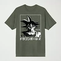 Novelty Mens Crew Neck Short Sleeve Relaxed Fit Dragon Ball Z Graphic T-Shirt