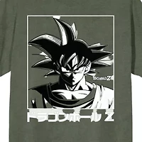 Novelty Mens Crew Neck Short Sleeve Relaxed Fit Dragon Ball Z Graphic T-Shirt