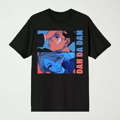 Novelty Mens Crew Neck Short Sleeve Relaxed Fit Graphic T-Shirt