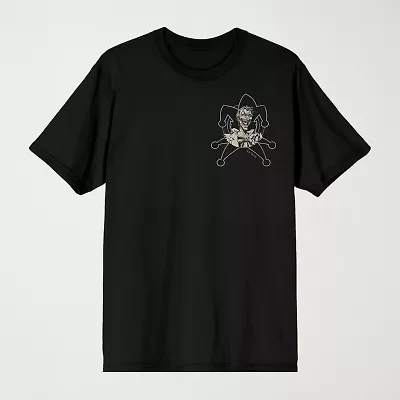 Novelty Mens Crew Neck Short Sleeve Relaxed Fit Batman Graphic T-Shirt