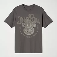 Novelty Mens Crew Neck Short Sleeve Relaxed Fit Graphic T-Shirt