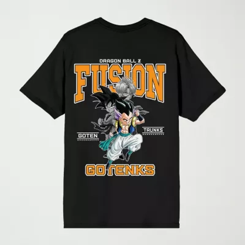 Novelty Mens Crew Neck Short Sleeve Relaxed Fit Dragon Ball Z Graphic T-Shirt