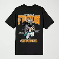 Novelty Mens Crew Neck Short Sleeve Relaxed Fit Dragon Ball Z Graphic T-Shirt