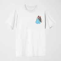 Novelty Mens Crew Neck Short Sleeve Relaxed Fit Sesame Street Graphic T-Shirt