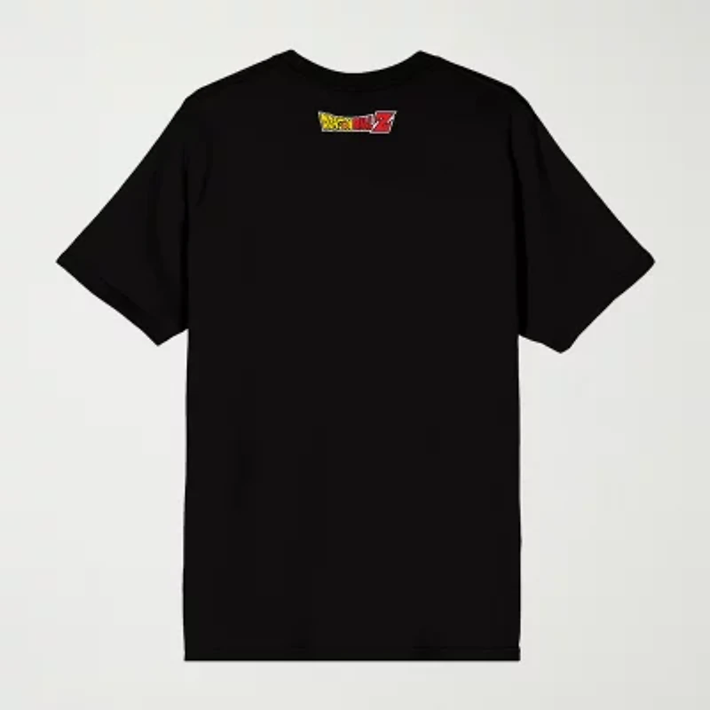 Novelty Mens Crew Neck Short Sleeve Relaxed Fit Dragon Ball Z Graphic T-Shirt