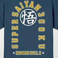 Novelty Mens Crew Neck Short Sleeve Relaxed Fit Dragon Ball Z Graphic T-Shirt