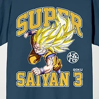 Novelty Mens Crew Neck Short Sleeve Relaxed Fit Dragon Ball Z Graphic T-Shirt
