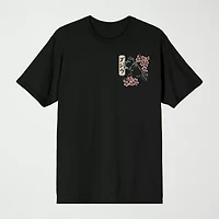 Novelty Mens Crew Neck Short Sleeve Relaxed Fit Godzilla Graphic T-Shirt