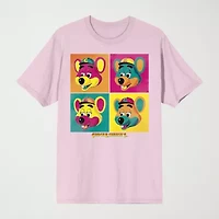 Novelty Mens Crew Neck Short Sleeve Relaxed Fit Graphic T-Shirt