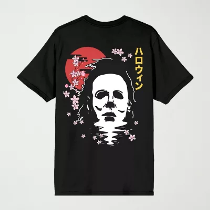 Novelty Mens Crew Neck Short Sleeve Relaxed Fit Graphic T-Shirt