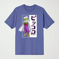 Novelty Mens Crew Neck Short Sleeve Relaxed Fit Dragon Ball Z Graphic T-Shirt