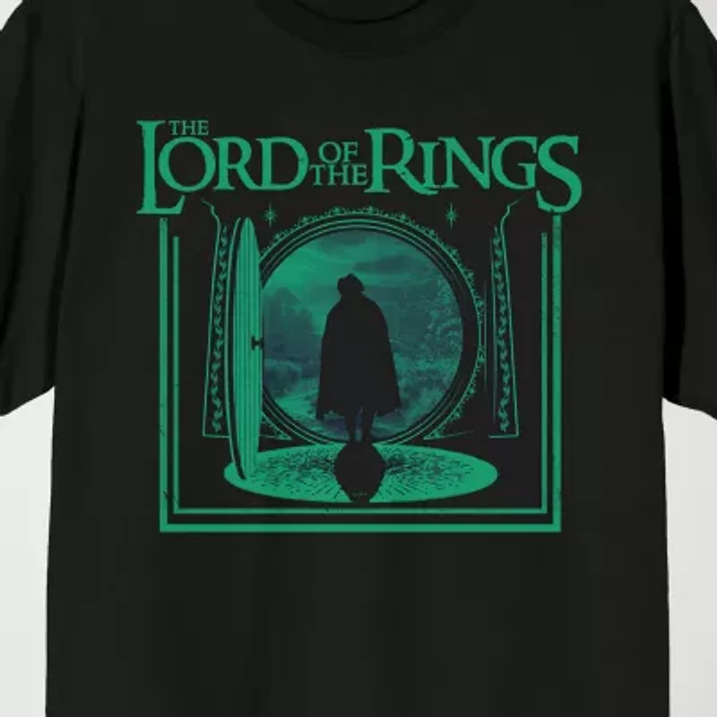 Novelty Mens Crew Neck Short Sleeve Relaxed Fit Graphic T-Shirt