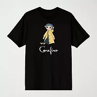 Novelty Mens Crew Neck Short Sleeve Relaxed Fit Graphic T-Shirt