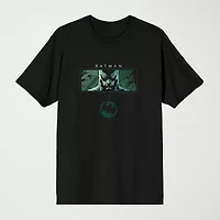 Novelty Mens Crew Neck Short Sleeve Relaxed Fit Batman Graphic T-Shirt