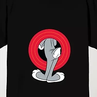 Novelty Mens Crew Neck Short Sleeve Relaxed Fit Looney Tunes Graphic T-Shirt